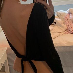 Wilfred Free Open Back Tie Shirt